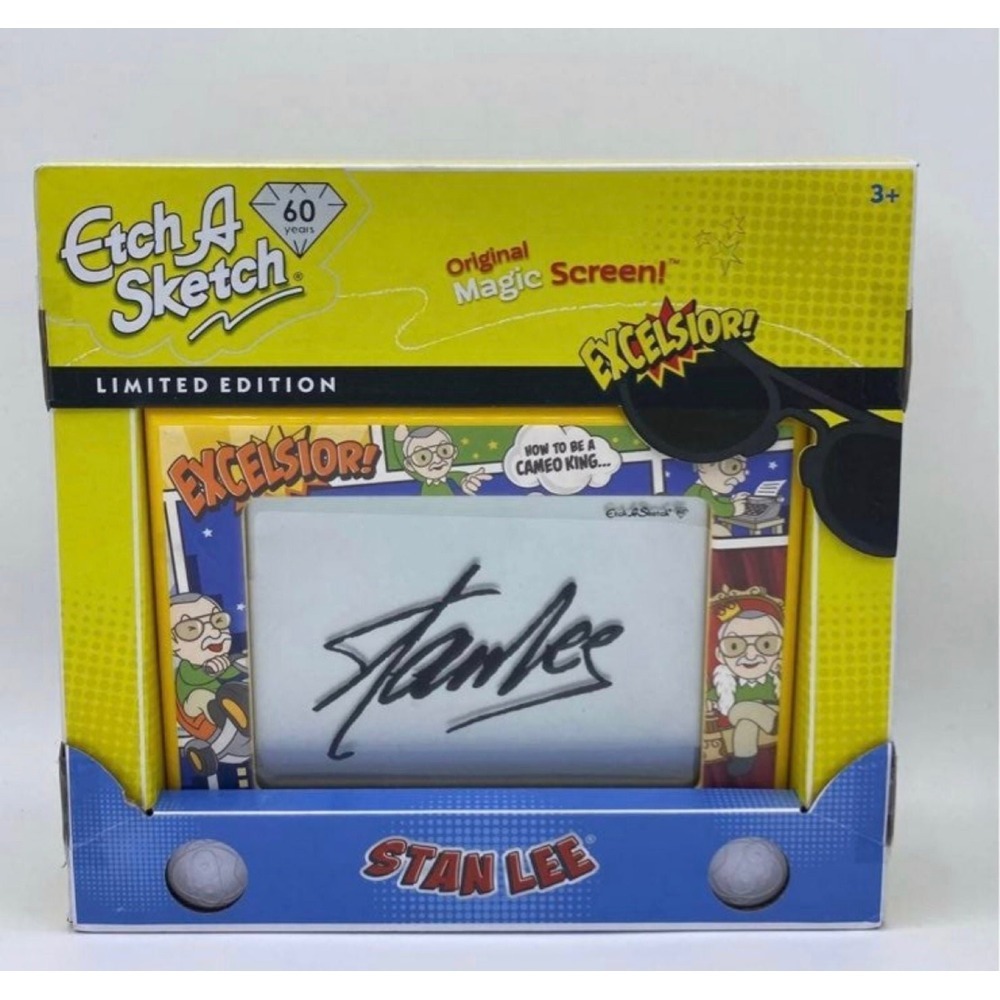 NEW ETCH‎ A SKETCH Stan Lee Limited Edition Magic Screen 60th Anniversary